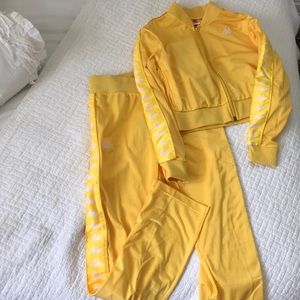 Kappa yellow tracksuit
